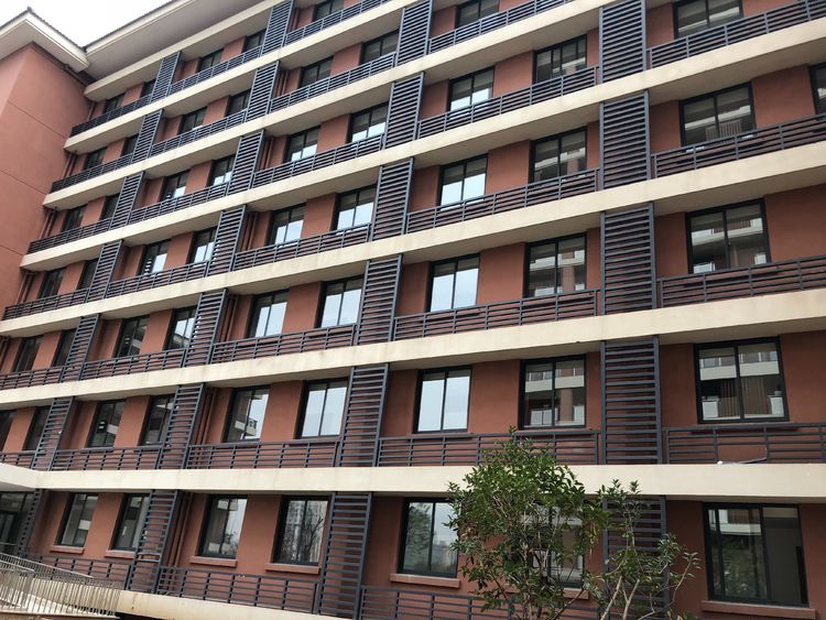 深圳小區304不銹鋼管護欄項目